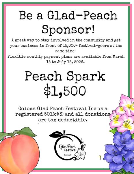 Peach Spark $1,500