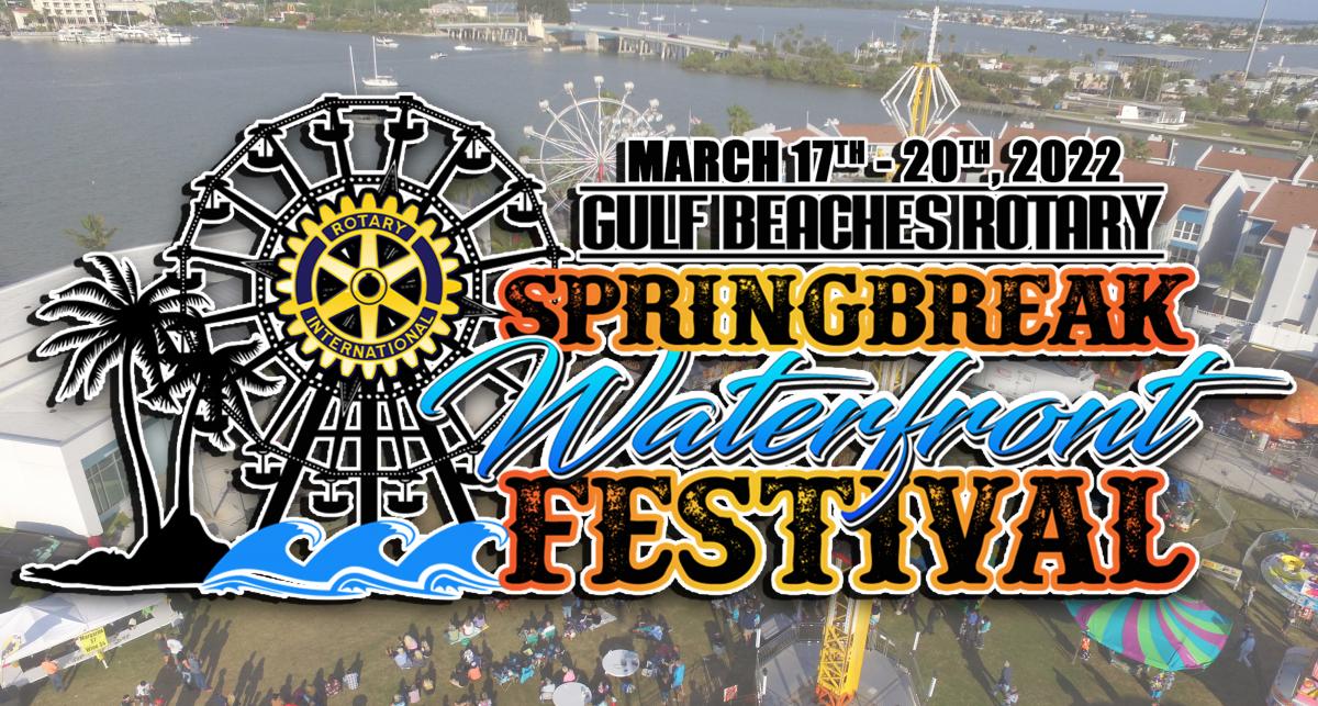 Gulf Beaches Rotary Spring Break Waterfront Festival cover image