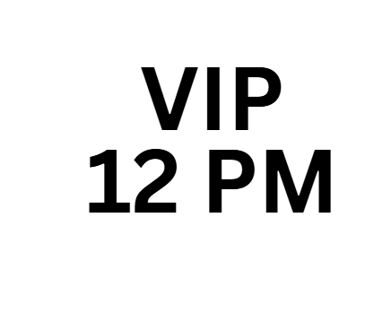 VIP Ticket - Saturday 12 PM cover picture