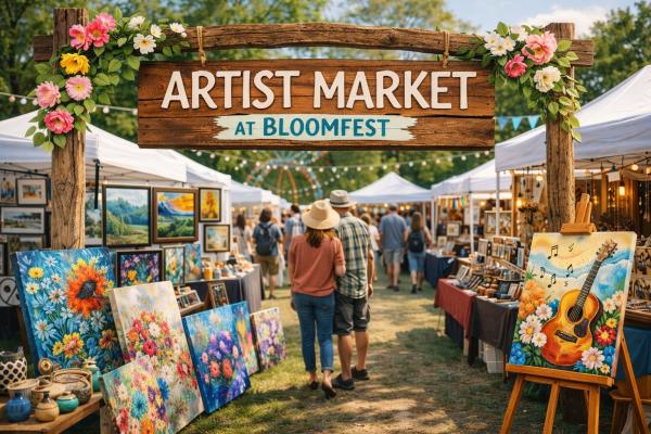 BloomFest Artist Market-THIS IS  FOR ARTISTS SELLING THEIR ART ONLY