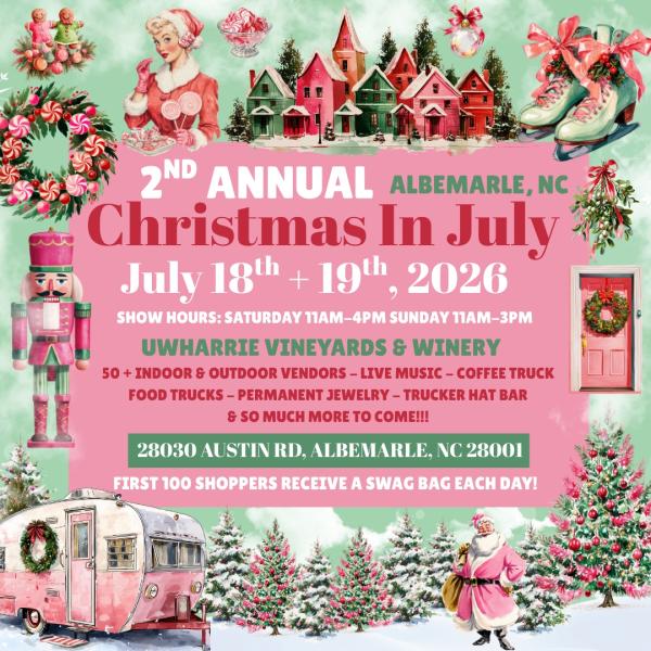 2nd Annual Christmas In July Application