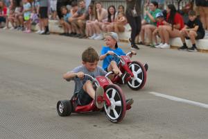 Children's Big Wheel Race