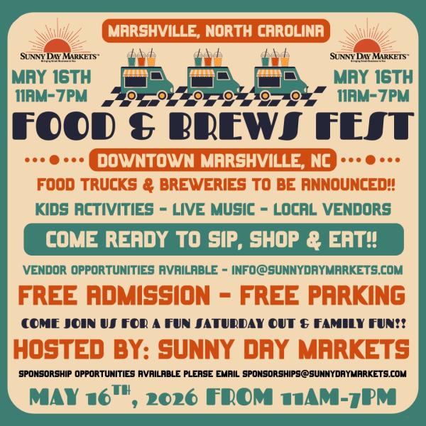 Marshville Food & Brews Street Festival Application