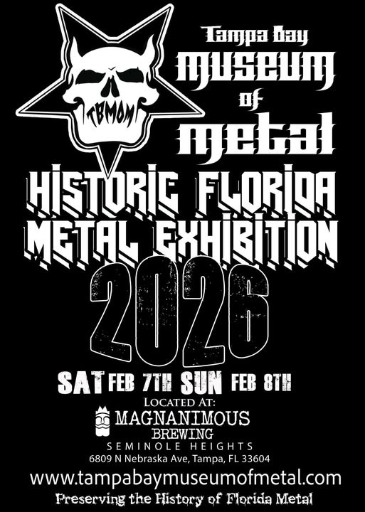 Tampa Bay Museum of Metal 2026