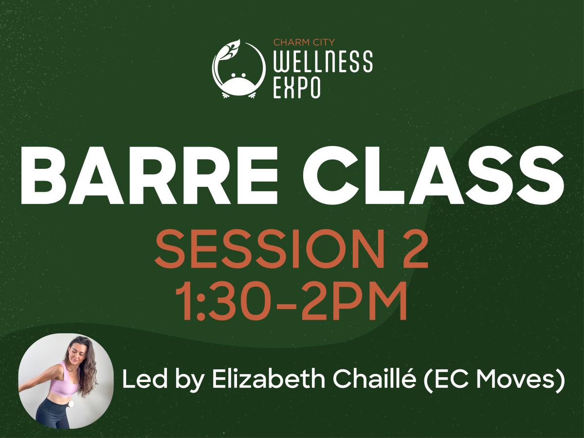 Barre Class by EC Moves Session 2 (1:30p-2:00p) cover picture