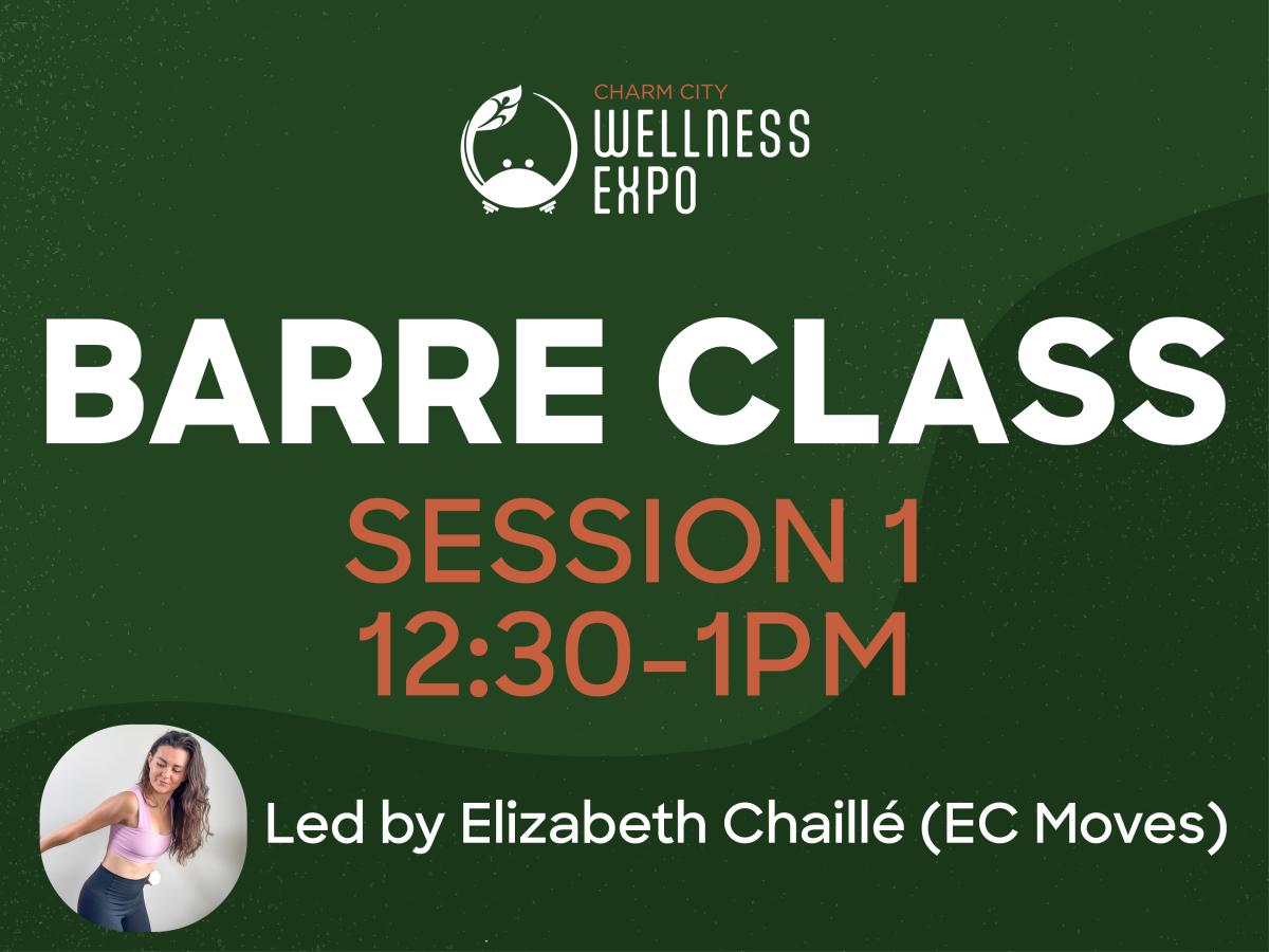 Barre Class by EC Moves Session 1 (12:30p-1:00p) cover picture