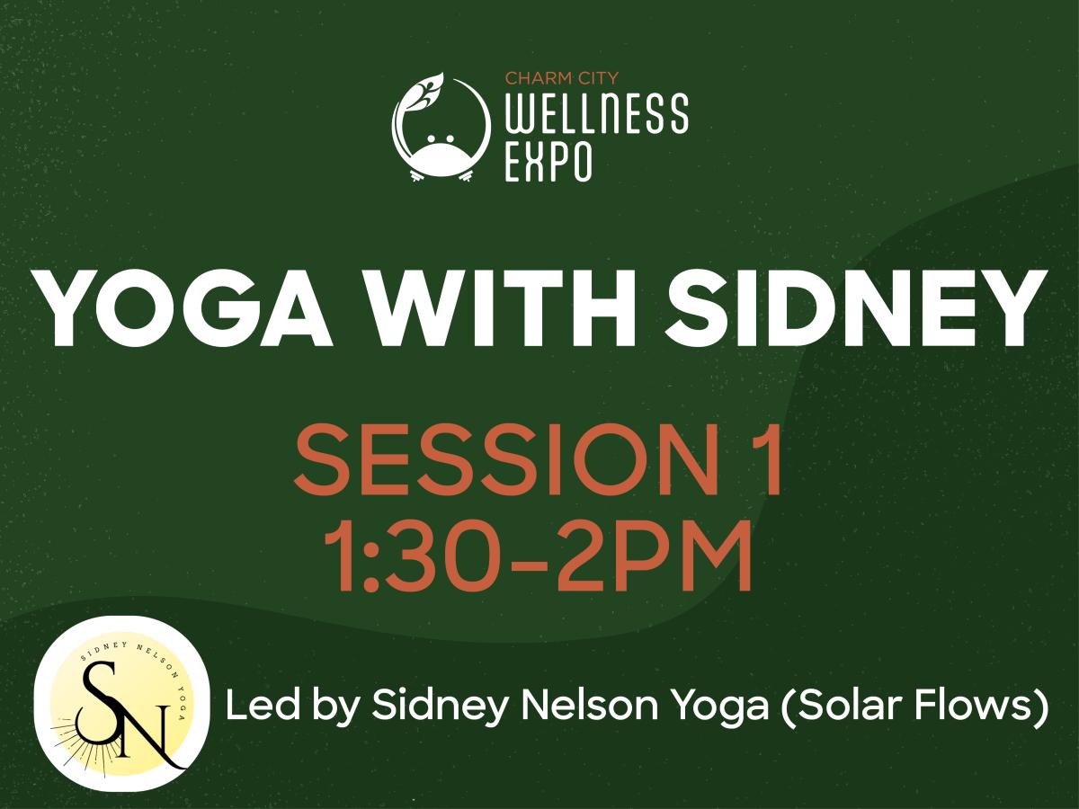 Yoga with Sidney Session 1 cover picture