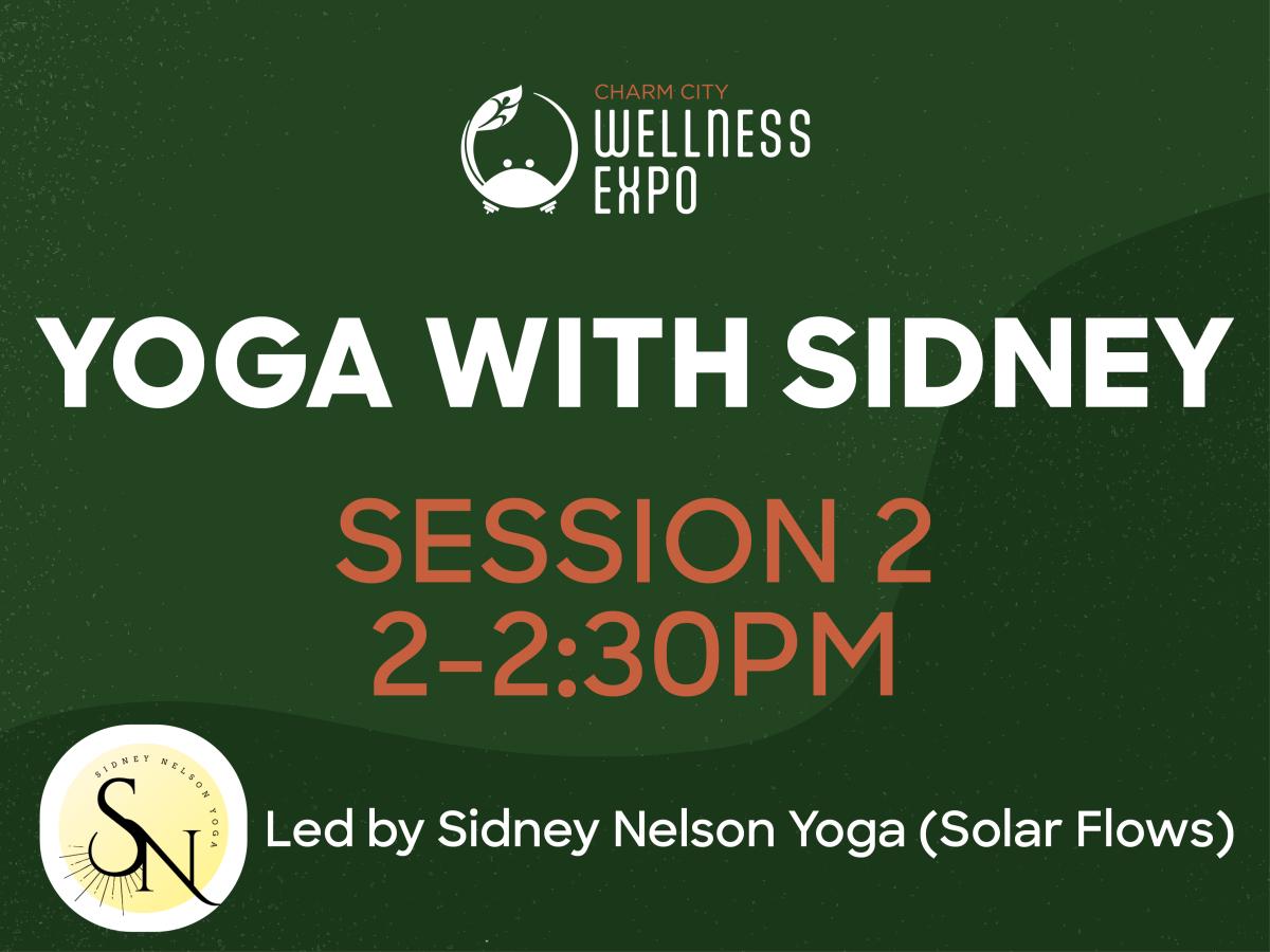 Yoga with Sidney Session 2 cover picture