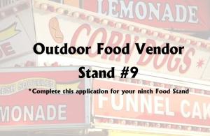Outdoor Food Vendors - Stand #9