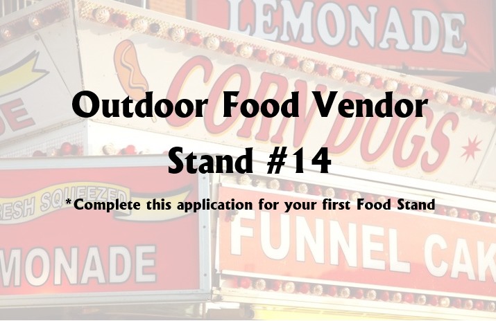 Outdoor Food Vendors - Stand #14