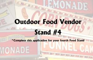 Outdoor Food Vendors - Stand #4