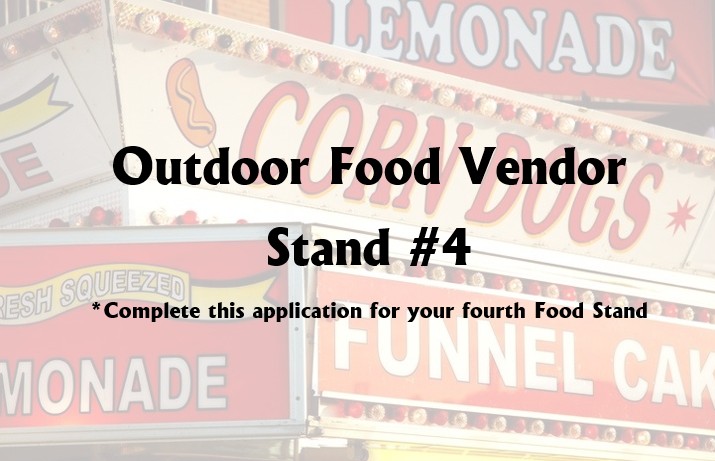 Outdoor Food Vendors - Stand #4