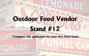 Outdoor Food Vendors - Stand #12