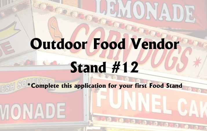 Outdoor Food Vendors - Stand #12