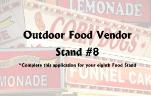 Outdoor Food Vendors - Stand #8