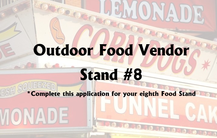 Outdoor Food Vendors - Stand #8