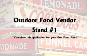 Outdoor Food Vendor - Stand #1
