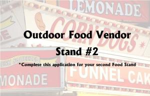 Outdoor Food Vendors - Stand #2