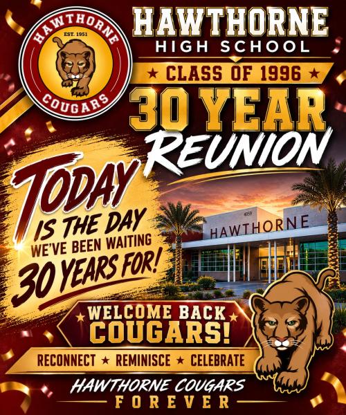 Hawthorne High 30 Year Reunion