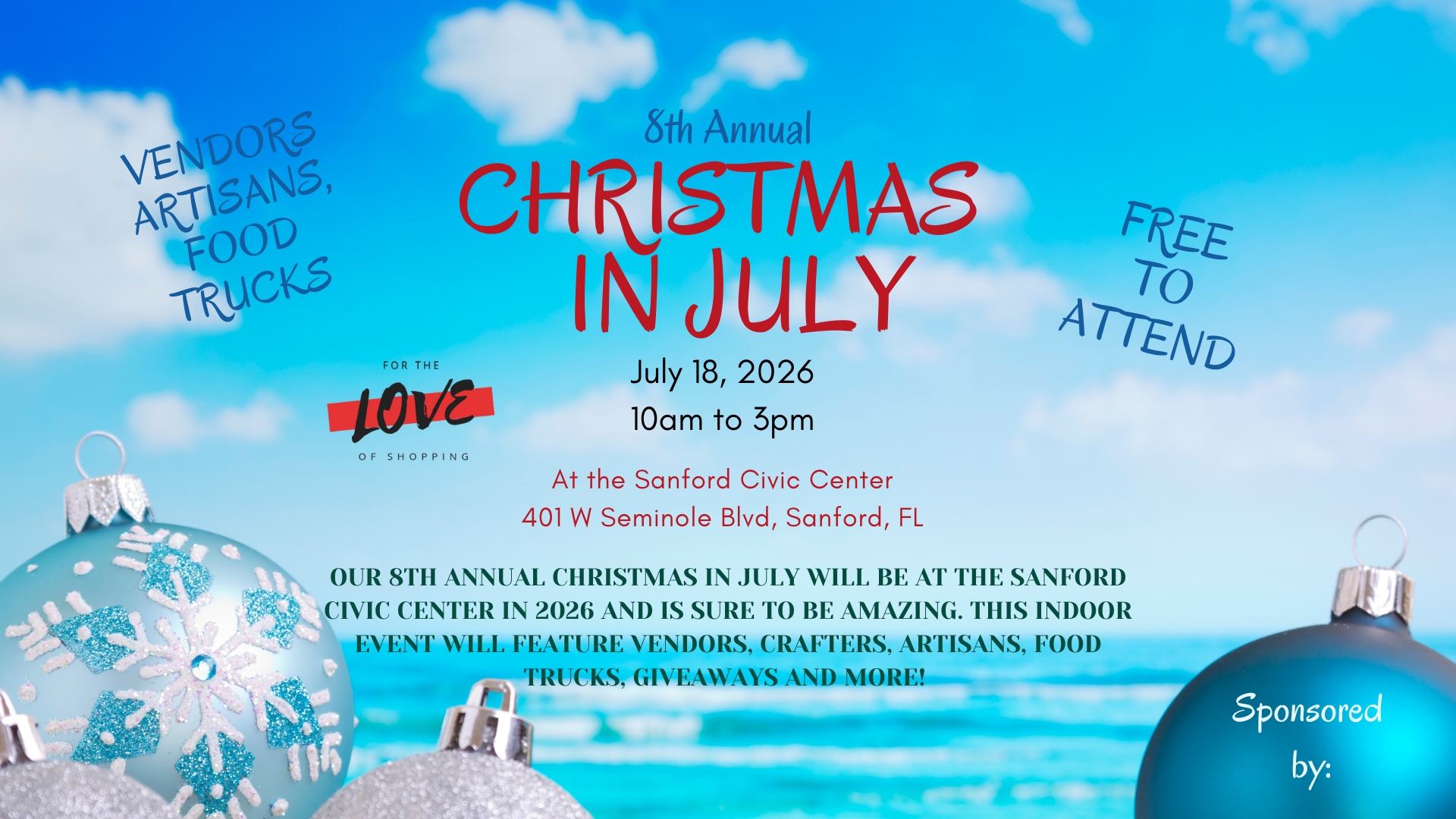 8th Annual Christmas in July