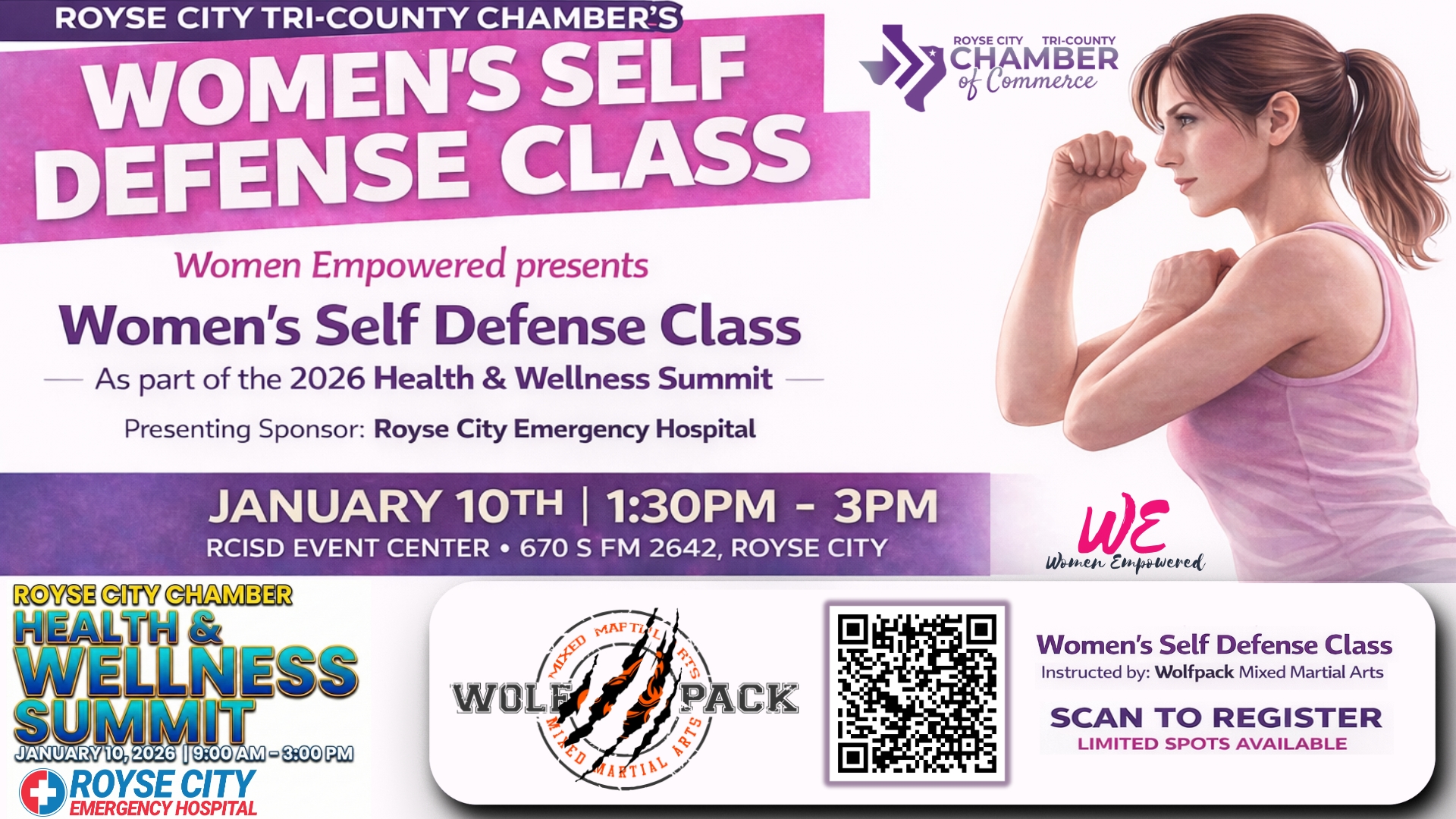 Women&rsquo;s Self-Defense Class (IT'S FREE) cover picture