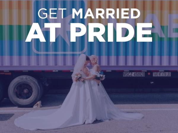 Get Married at Pride
