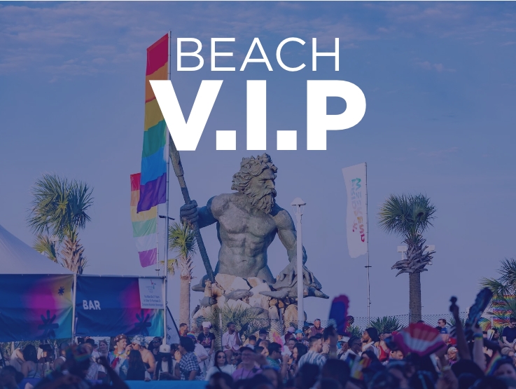 Pride at the Beach | VIP Pass cover picture