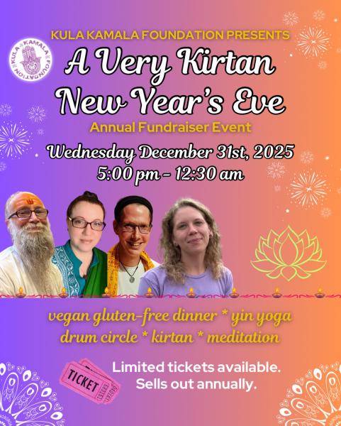 A Very Kirtan New Year's Eve!