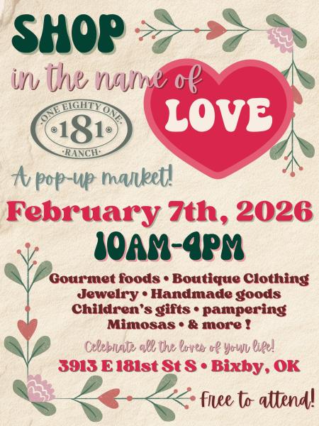 SHOP in the Name of Love