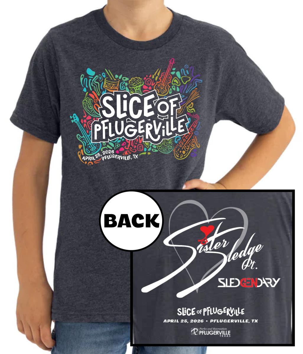 Youth Large | Slice of Pflugerville T-Shirt cover picture