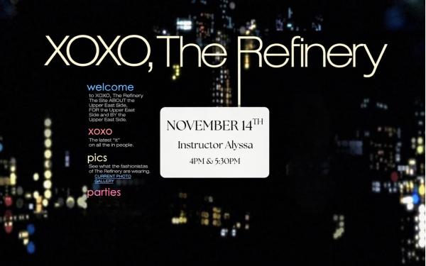 XOXO, The Refinery