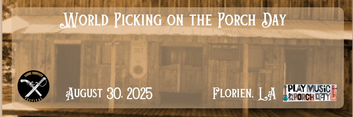 World Pickin' on the Porch Day