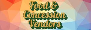 Food/ Concession Vendors