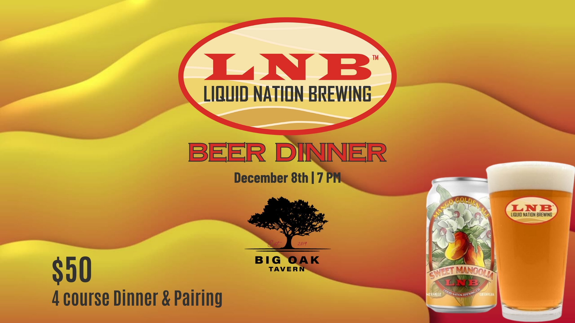 Liquid Nation Beer Dinner
