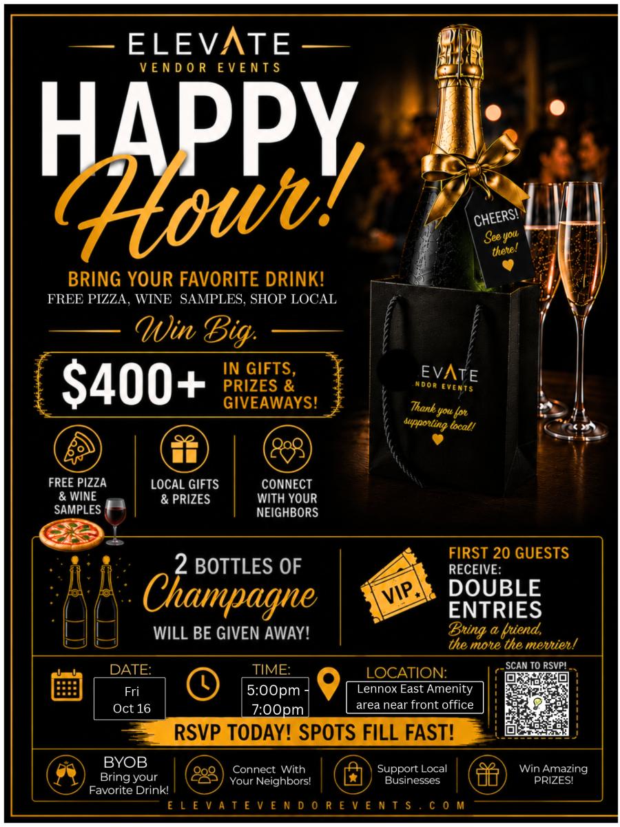 Happy Hour @ The Lennox