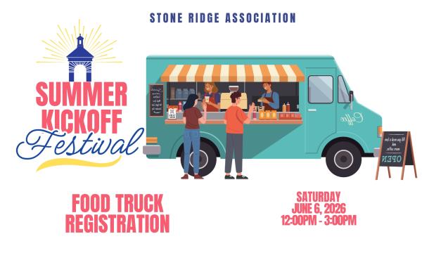 Stone Ridge Summer Kickoff Festival Food Truck