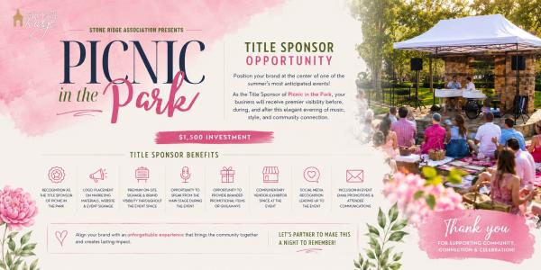 Pink Picnic in the Park - Title Sponsor