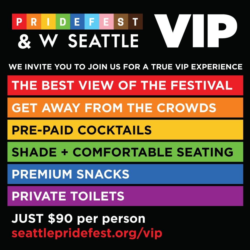 PrideFest Seattle Center VIP Ticket cover picture