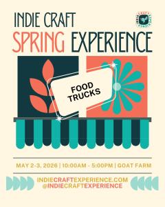 Indie Craft Spring Experience FOOD TRUCK  Application