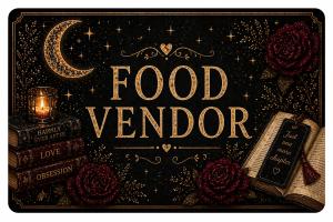 Bookish Food Vendor