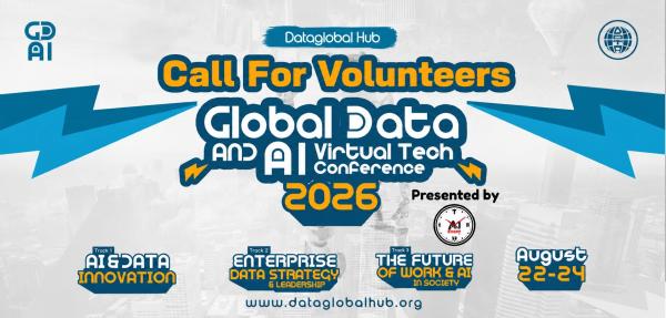 Global Data & AI Virtual Tech Conference 2026 Volunteer Application