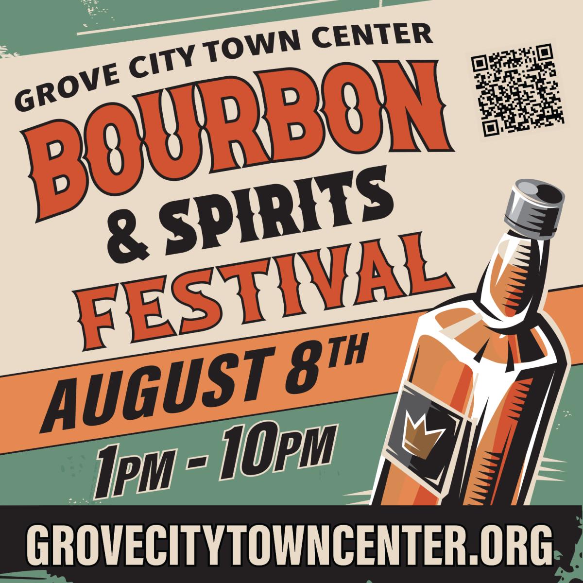 2026 Grove City Town Center Bourbon & Spirits Tasting Ticket cover picture