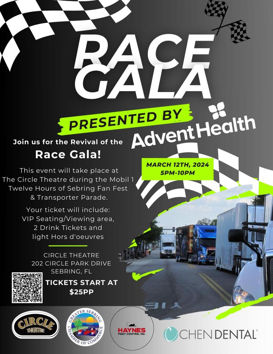 Race Gala and Sebring International Raceway Mixer