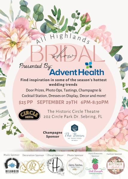 Annual All Highlands Bridal Show Presented by Advent Health