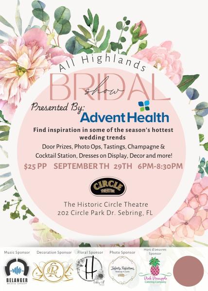 Annual All Highlands Bridal Show Presented by Advent Health