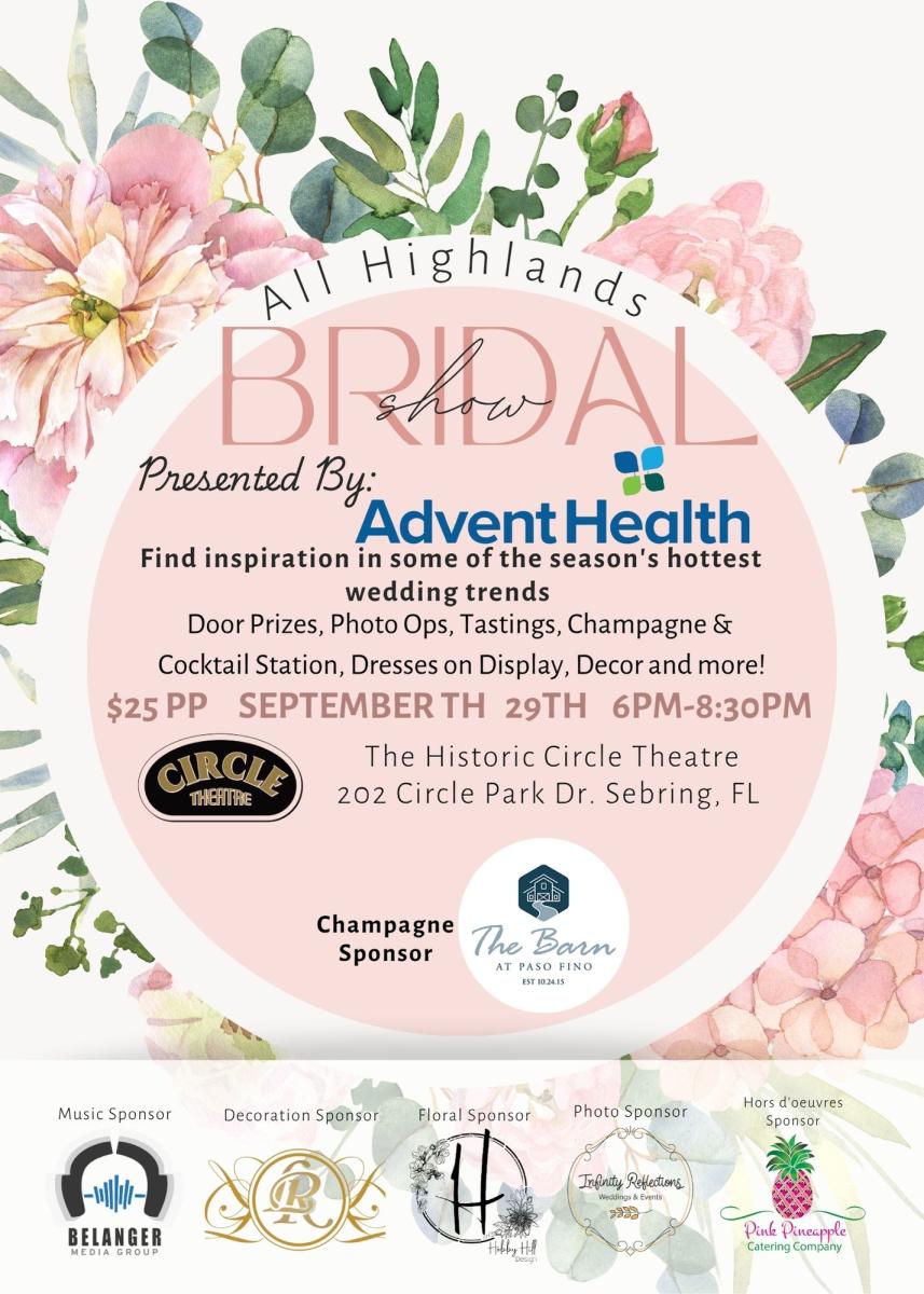 Annual All Highlands Bridal Show Presented by Advent Health cover image