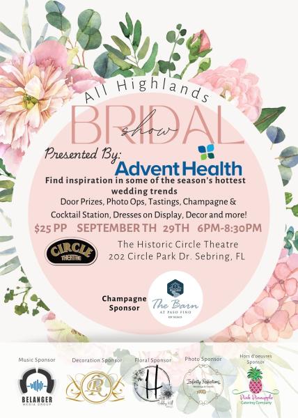 Annual All Highlands Bridal Show Presented by Advent Health