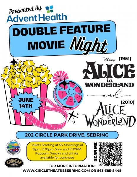 Double Feature Movie Night presented by Advent Health