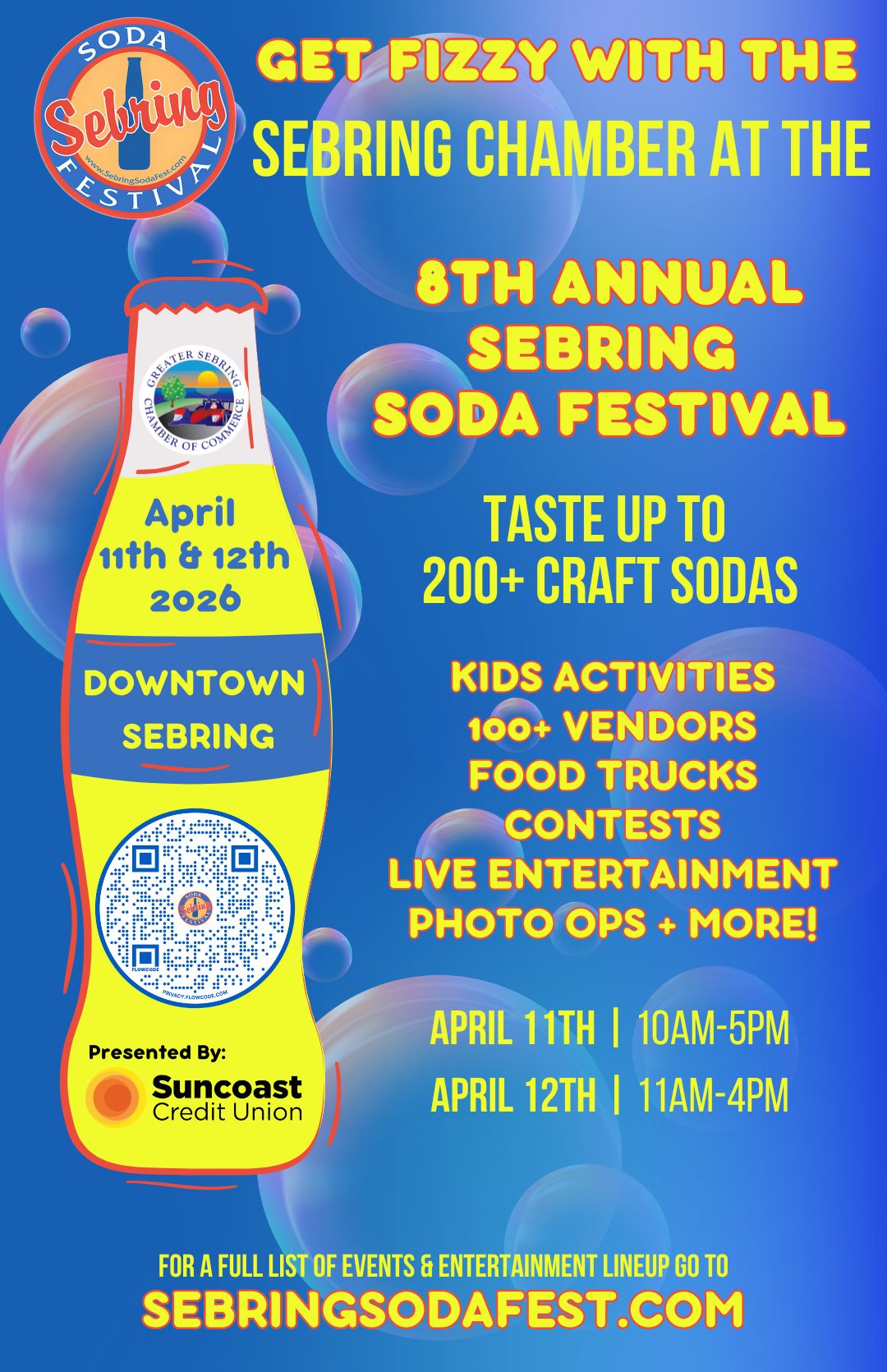 8th Sebring Soda Festival Presented by Suncoast Credit Union