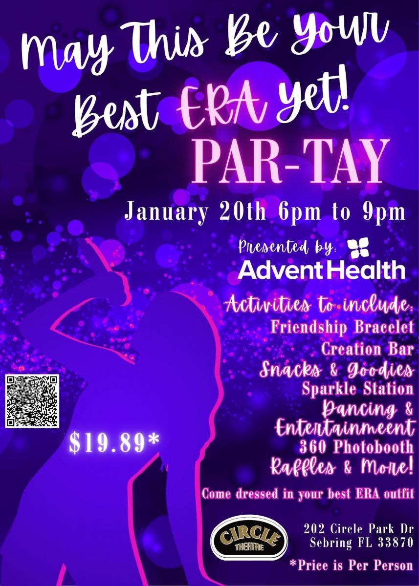 May This be Your Best ERA Yet Par-Tay, Presented by Advent Health!